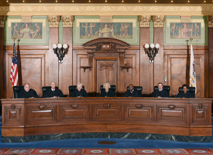 A photo of the Supreme Court Judges